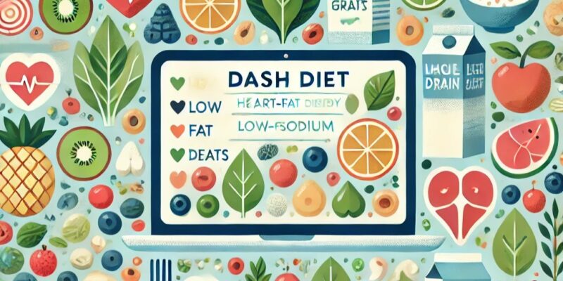 DASH 식단 내용을 다룬 포스팅입니다